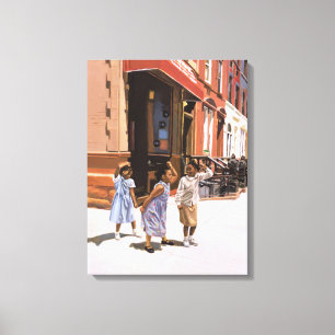Harlem Jig 2001 Canvastryck