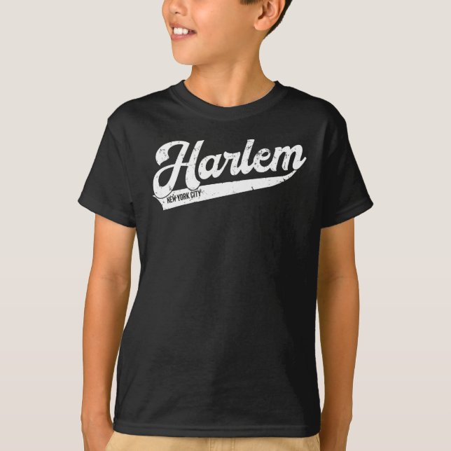 Harlem New York City T Shirt (Framsida)