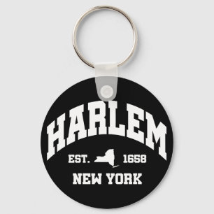 Harlem,New York Nyckelring