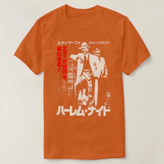 Harlem Nights 1989 Japansk Flyer T Shirt (Design framsida)