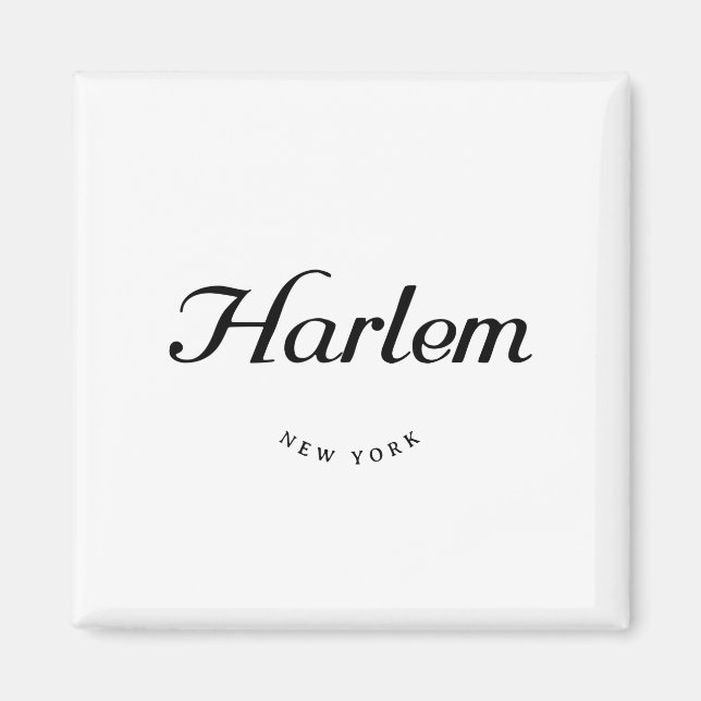 Harlem NY Magnet (Framsidan)