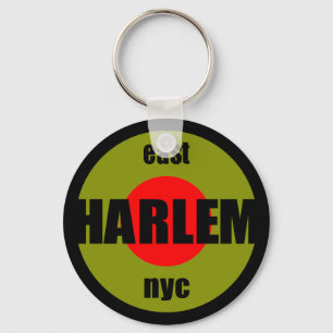 Harlem NYC Nyckelring