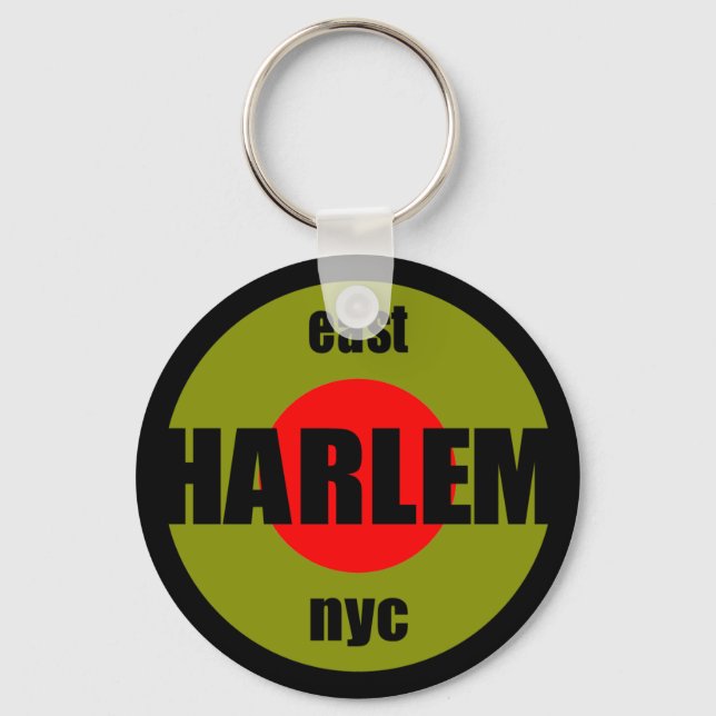 Harlem NYC Nyckelring (Framsida)
