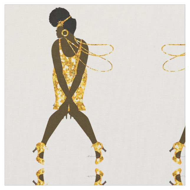 Harlem Renaissance 1920, Charleston Tyg (Närbild)