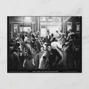 Harlem Renaissance Art - "Att få religion" Vykort