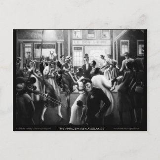 Harlem Renaissance Art - "Att få religion" Vykort