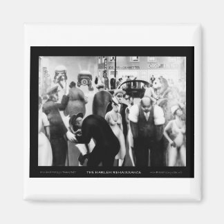 Harlem Renaissance Art - "Black Bälte" Magnet