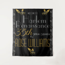 Harlem Renaissance Födelsedagsinbjudan