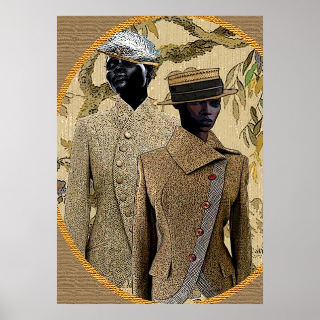 Harlem Renaissance Speaklese 1920 Poster (Framsidan)