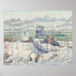 Harlem River - Ernest Lawson Fine Art Poster