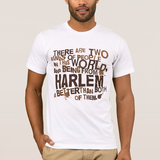 Harlem (rolig) gåva t-shirt (Framsida)