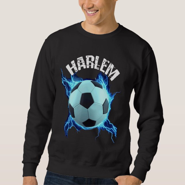 Harlem Soccer Lång Ärmad Tröja (Framsida)