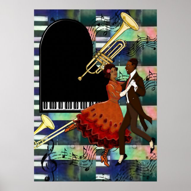 Harlem Swings Poster (Framsidan)