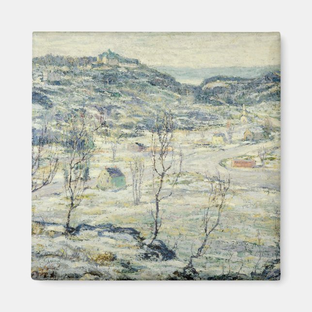 Harlem Valley in Winter (New York Scene) Magnet (Framsidan)