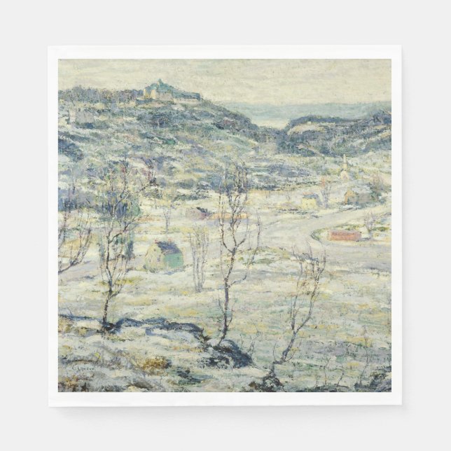 Harlem Valley in Winter (New York Scene) Pappersservett (Framsidan)