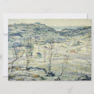 Harlem Valley om vintern (New York scen) Kort