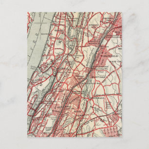 Harlem, Yonkers, Pelham Manor, New York Vykort