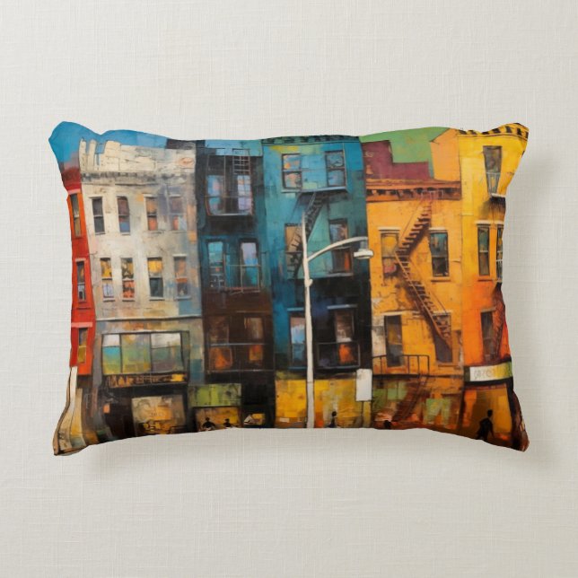 Harlemrenässansen 16x12 accentkudde prydnadskudde (Framsidan)
