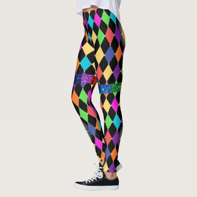 Harlequin 2 Pop Mode Leggings (Vänster)