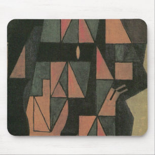 Harlequin av Juan Gris, Vintage Kubism Konst Musmatta