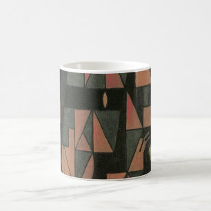 Harlequin av Juan Gris, Vintage Kubistisk Konst Kaffemugg