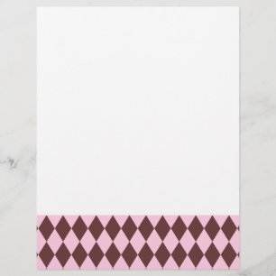 Harlequin Brown och Rosa