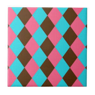 Harlequin, choklad Pastellkrita Kakelplatta