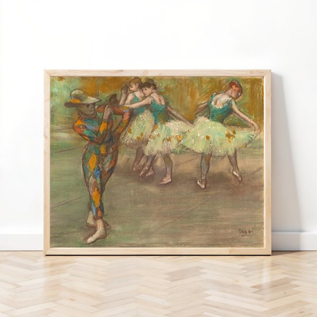 Harlequin Dance, Degas Poster (Skapare uppladdad)