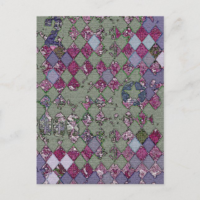 Harlequin Design Vykort (Framsida)