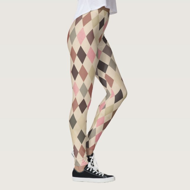 Harlequin-designade Leggings (Höger)