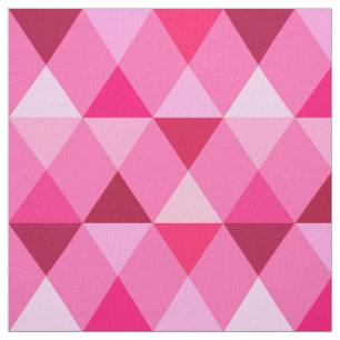 Harlequin-/diamantmönster - rosa rosor & vin tyg