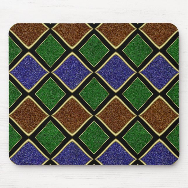 Harlequin Diamond Grid: Texturerad Harmoni Musmatta (Framsidan)