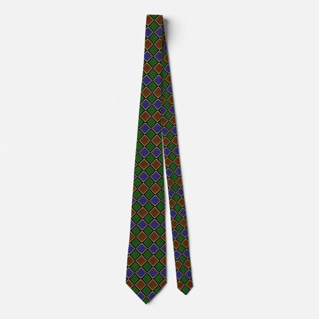 Harlequin Diamond Grid: Texturerad Harmoni Slips (Framsida)