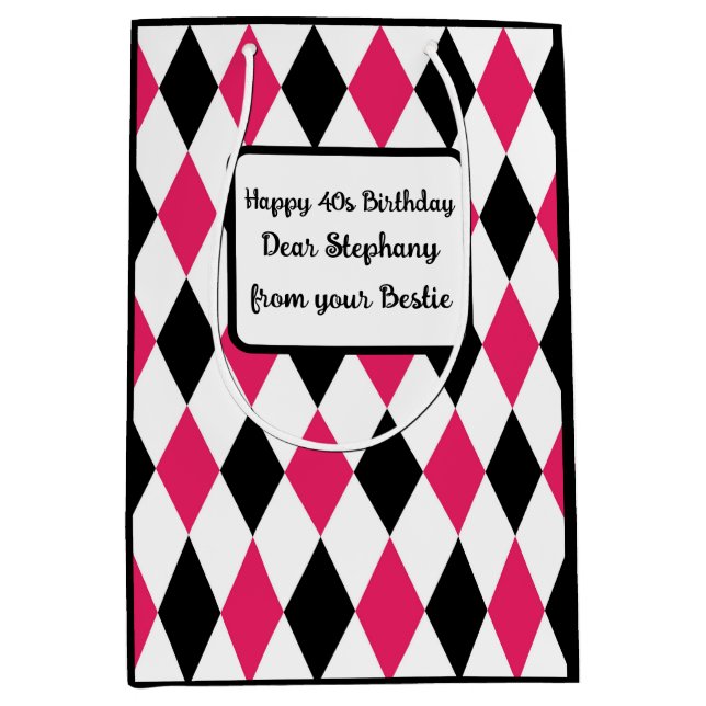 Harlequin Elegant Diamond Geometric Black White (Framsidan)