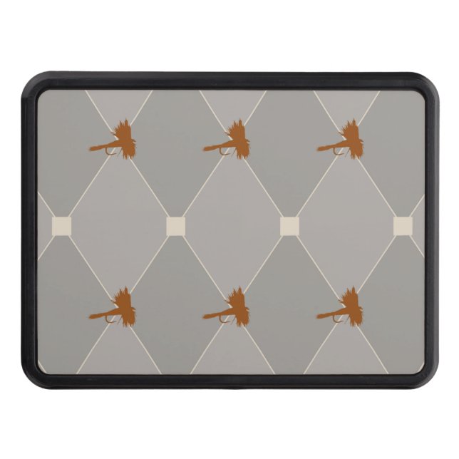 Harlequin Flygfiske Lures Mönster Skydd För Dragkrok (Framsidan)