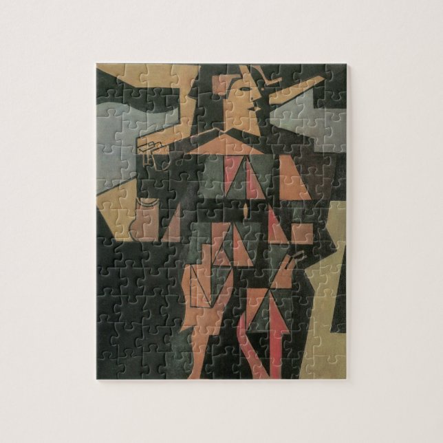 Harlequin från Juan Gris, Vintage Cubism Art Pussel (Vertikal)