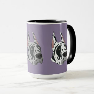 Harlequin Great dane Mugg
