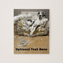 Harlequin Great dane Photo Puzzle Pussel