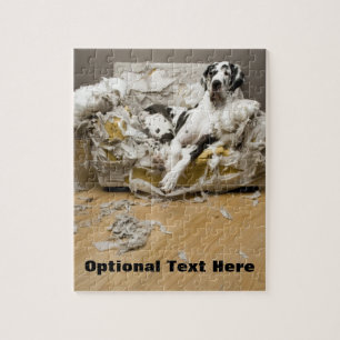 Harlequin Great dane Photo Puzzle Pussel