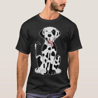 Harlequin Great dane Shirt För manar Women Hund äl T