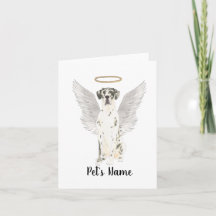 Harlequin Great dane Sympathy Memorial