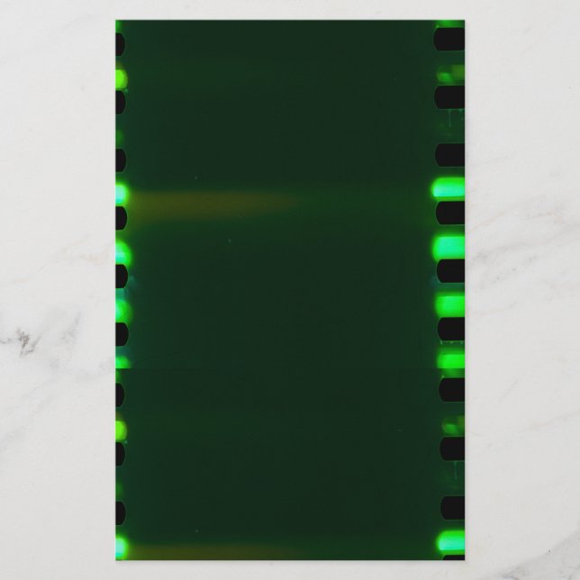 Harlequin Grönt Gothic Stationary Brevpapper (Framsida)