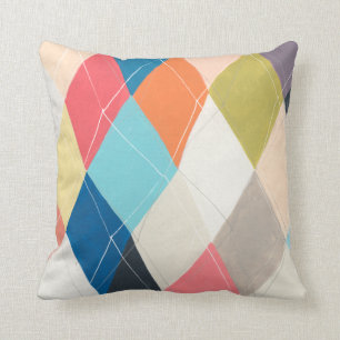 Harlequin Hopscotch - Argyle Mönster Kudde