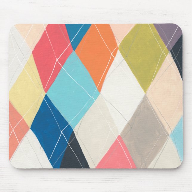 Harlequin Hopscotch - Argyle Mönster Musmatta (Framsidan)