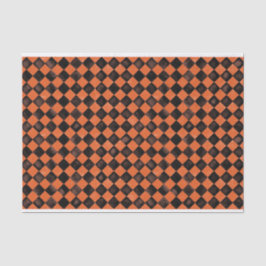 Harlequin i svart och orange
