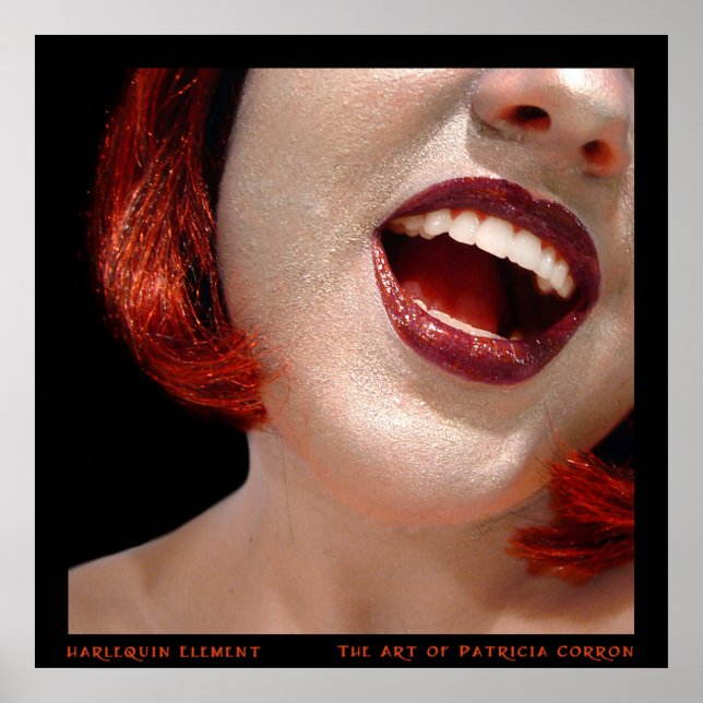 Harlequin Inslag Poster (Framsidan)