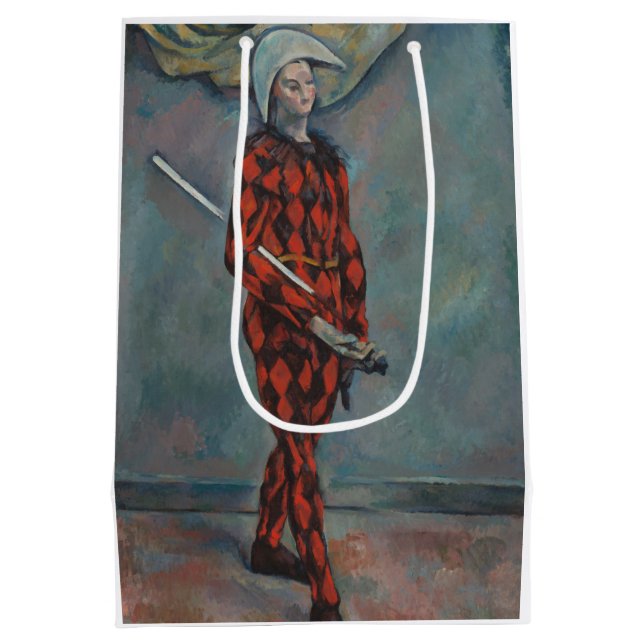 Harlequin (Joker) (av Paul Cézanne) (Baksidan)