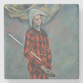 Harlequin (Joker) (av Paul Cézanne) Stenunderlägg
