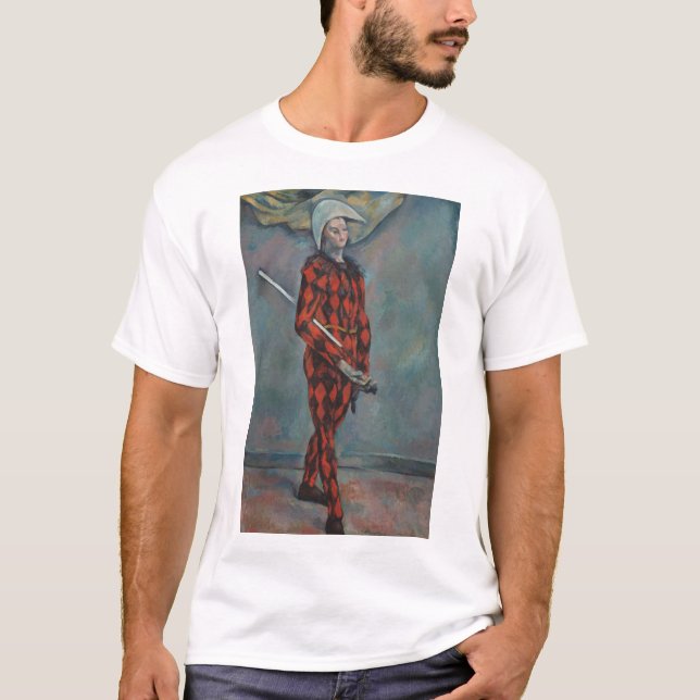 Harlequin (Joker) (av Paul Cézanne) T Shirt (Framsida)