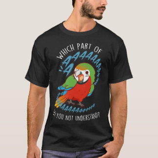 Harlequin Macaw Parrot Aaaa T Shirt